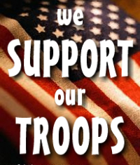 We support our troops